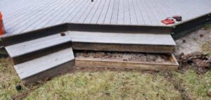 Deck Stairs Before